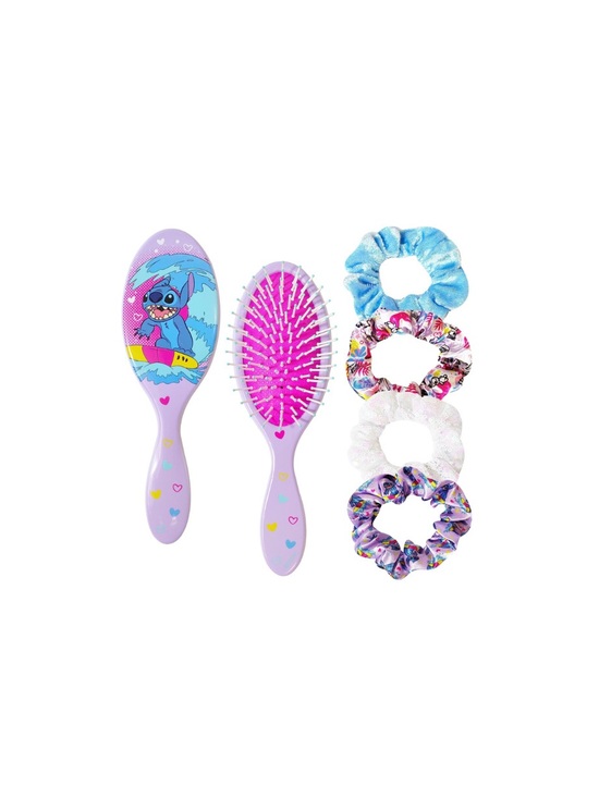 Other - Lilo & Stitch Disney Hair Brush & 4 Pack Scrunchie Set